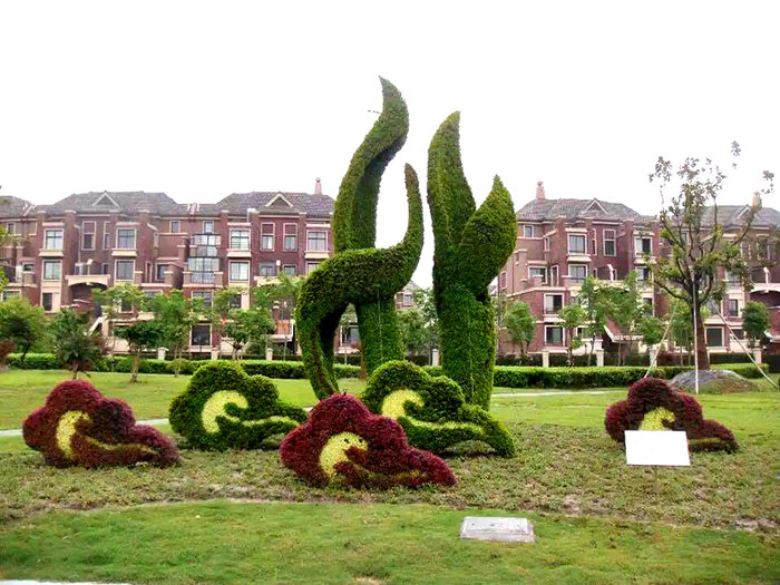 绿雕景观雕塑
