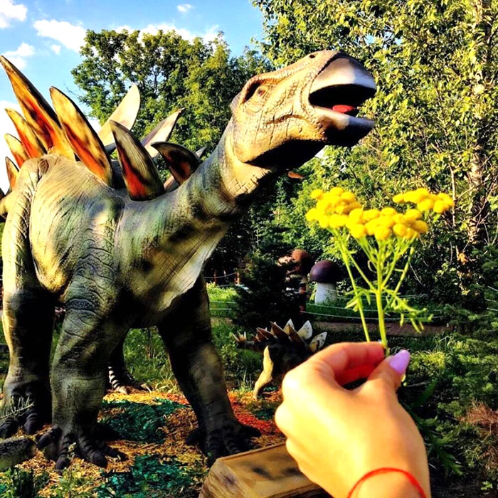 仿真恐龙模型、恐龙乐园场景打造