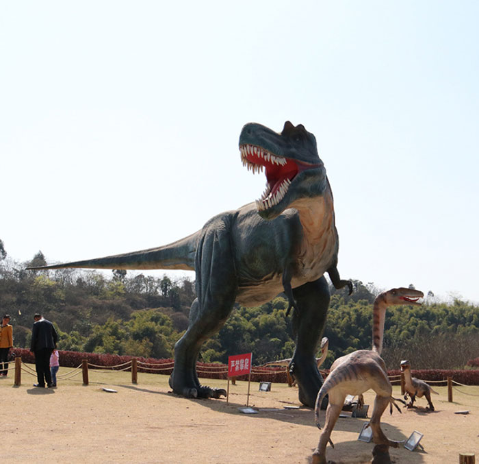 哪些大型仿真恐龙模型可用于户外展览